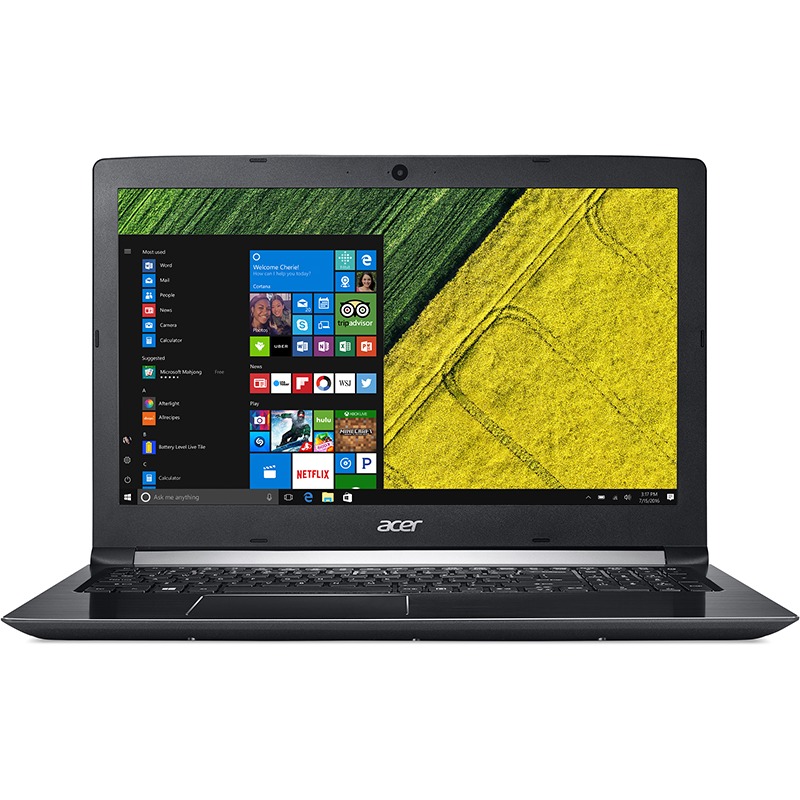 Notebook Acer Aspire A515-52G 15.6 Full HD Intel Core i7-8565U MX150-2GB RAM 8GB SSD 256GB Linux Negru