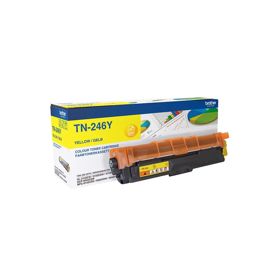 Cartus Toner Brother TN-246Y 2200 pagini Yellow