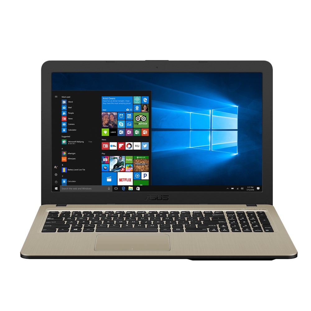 Notebook Asus X540UB 15.6 Full HD Intel Core i3-7020U MX110-2GB RAM 4GB HDD 1TB Windows 10 Negru