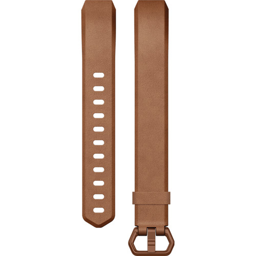 Curea Fitbit pentru Alta HR Leather Band Small Brown