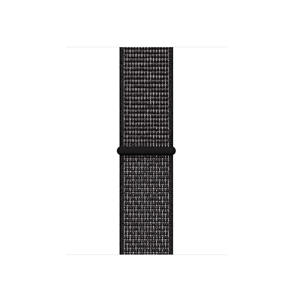 Curea Smartwatch Apple pentru Apple Watch Series 4 40mm Nike Band: Black Nike Sport Loop