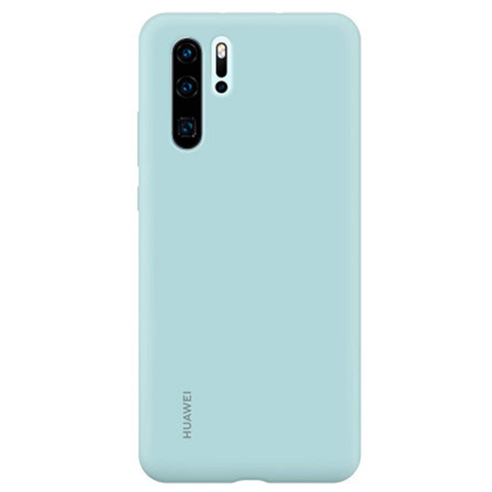 Capac protectie spate Huawei Silicone Cover pentru Huawei P30 Pro Light Blue