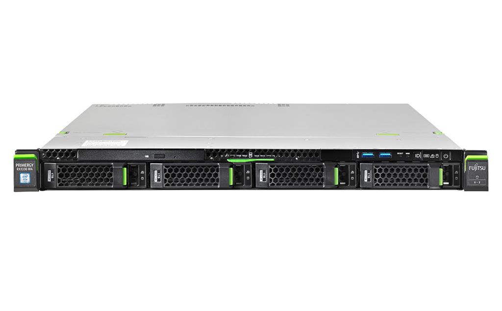 Server Fujitsu Primergy RX1330 M4 Intel Xeon E-2134 No HDD 8GB 4xLFF 450W + Windows Server 2019 Essentials