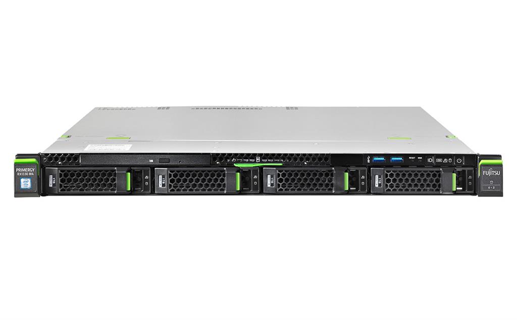 Server Fujitsu Primergy RX1330 M4 Intel Xeon E-2124 2x1TB 8GB 4xLFF 300W + Windows Server 2019 Essentials