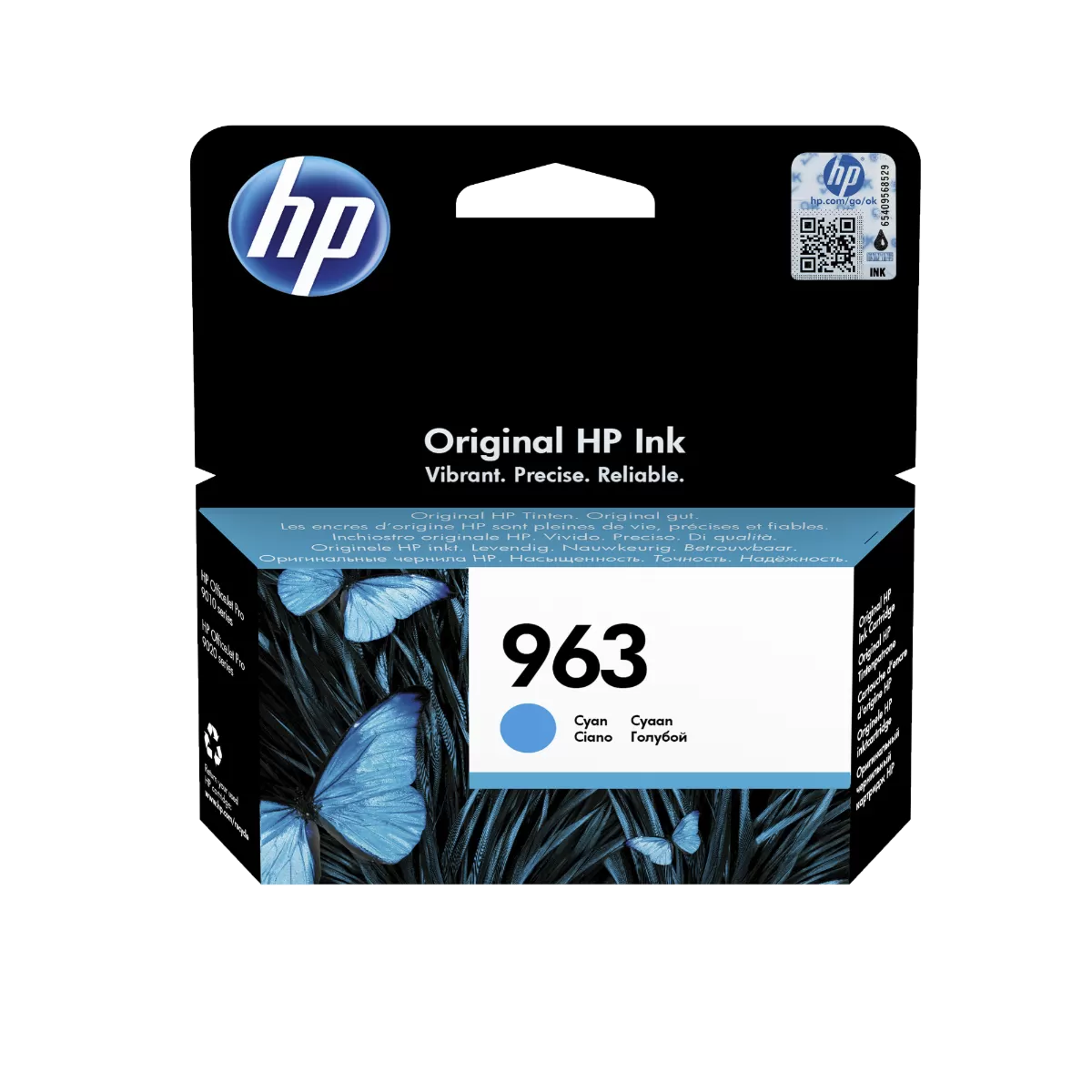 Cartus Inkjet HP 963 Cyan