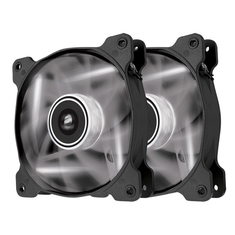 Ventilator Corsair Air Series SP140 LED White High Static Pressure 140mm Fan Twin Pack