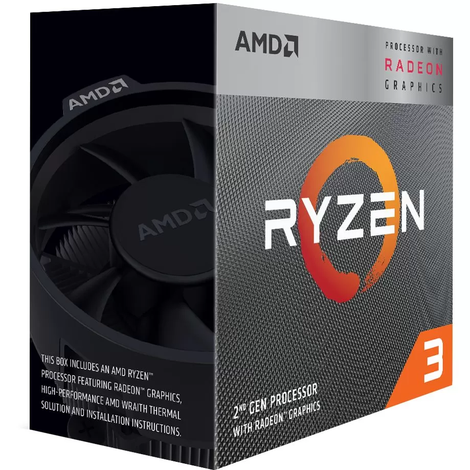 Procesor AMD Ryzen 3 3200G  3.6 GHz  4MB  Wraith Spire Cooler