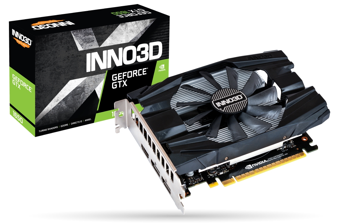 Placa Video Inno3D GeForce GTX 1650 COMPACT 4GB GDDR5 128 biti