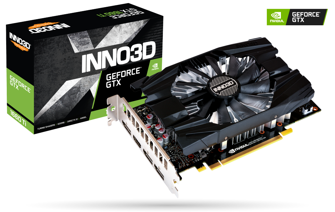 Placa Video Inno3D GeForce GTX 1660 Ti COMPACT 6GB GDDR5 192 biti