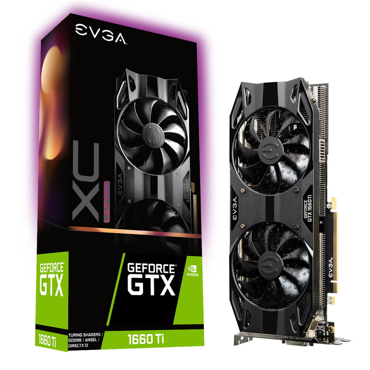 Placa Video EVGA GeForce GTX 1660 Ti XC Ultra GAMING 6GB GDDR6 192 biti