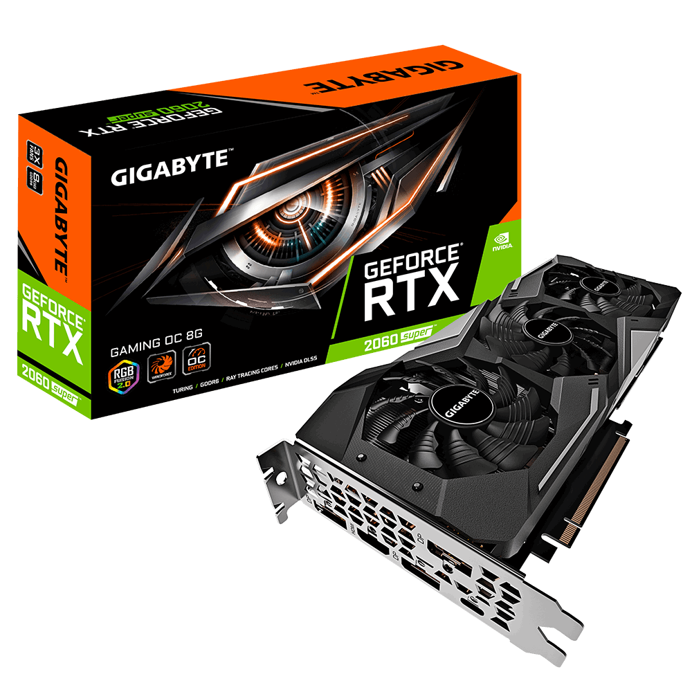 Placa Video Gigabyte GeForce RTX 2060 SUPER GAMING OC 8G 8GB GDDR6 256 biti HDMI 3xDP