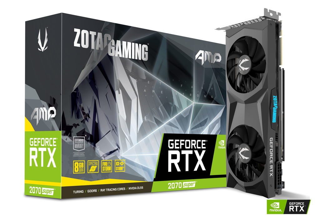 Placa Video Zotac GeForce RTX 2070 SUPER AMP 8GB GDDR6 256 biti