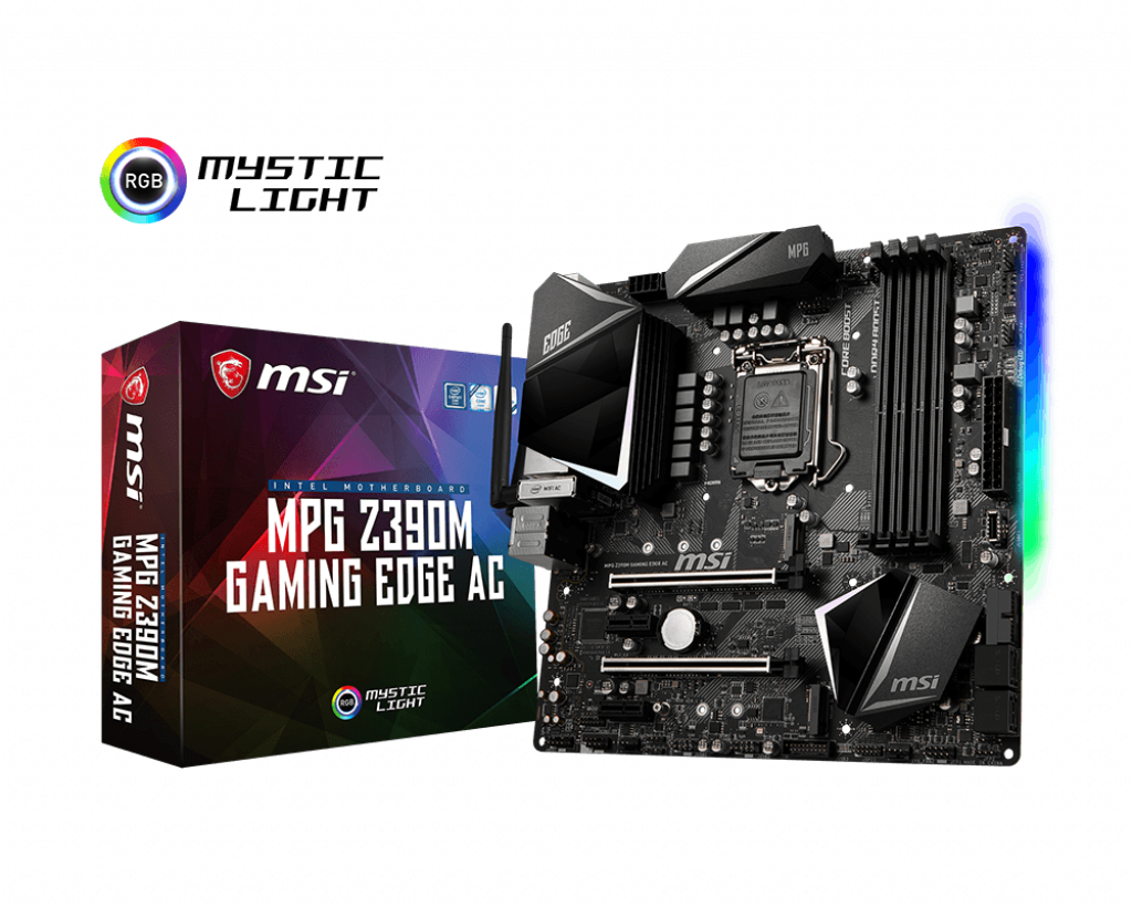 Placa de baza MSI MPG Z390M GAMING EDGE AC Socket 1151 v2