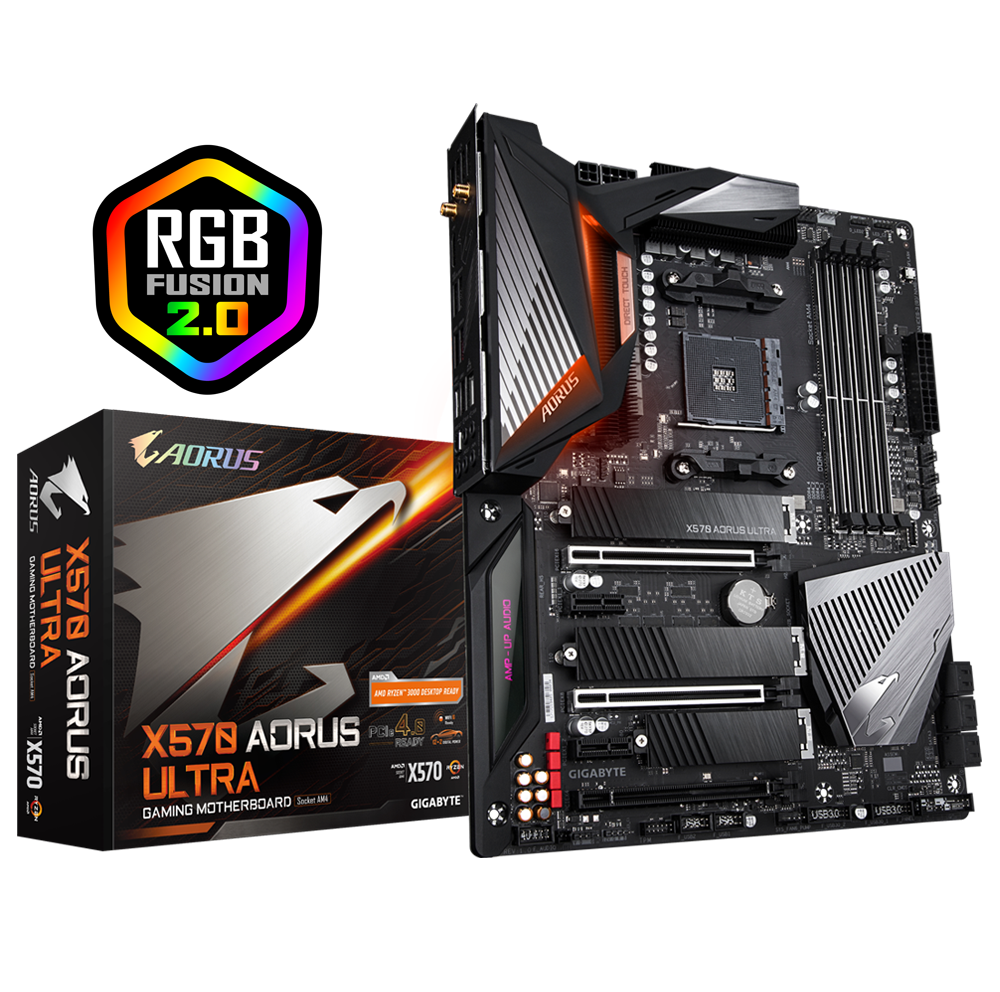 Placa de baza Gigabyte X570 AORUS ULTRA Socket AM4