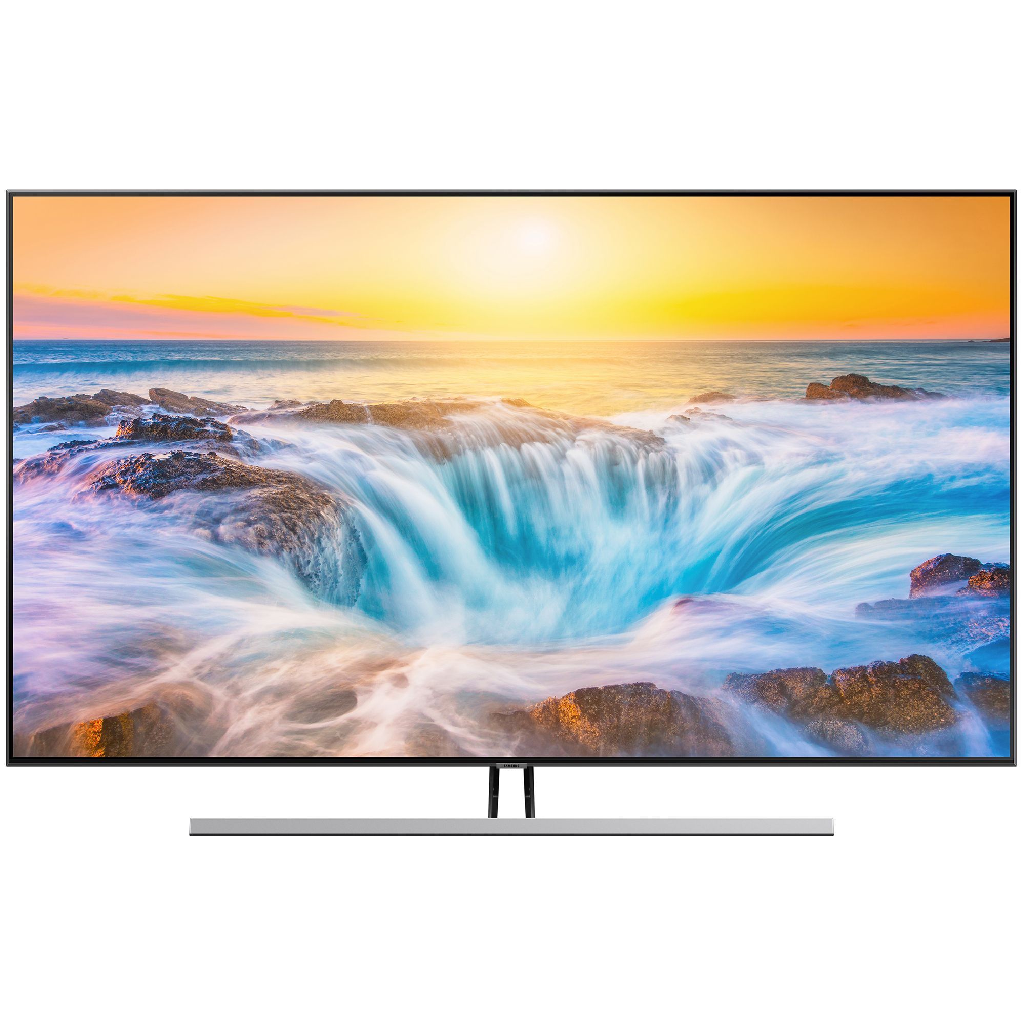 Televizor QLED Samsung Smart TV QE55Q85RAT 138cm 4K Ultra HD Negru