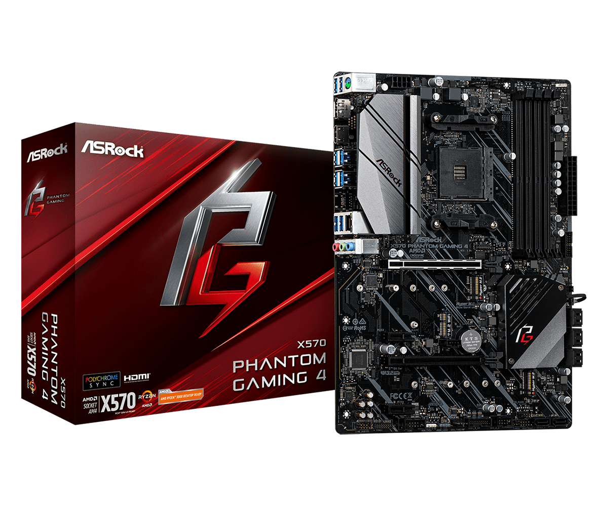 Placa de baza ASRock X570 PHANTOM GAMING 4 Socket AM4