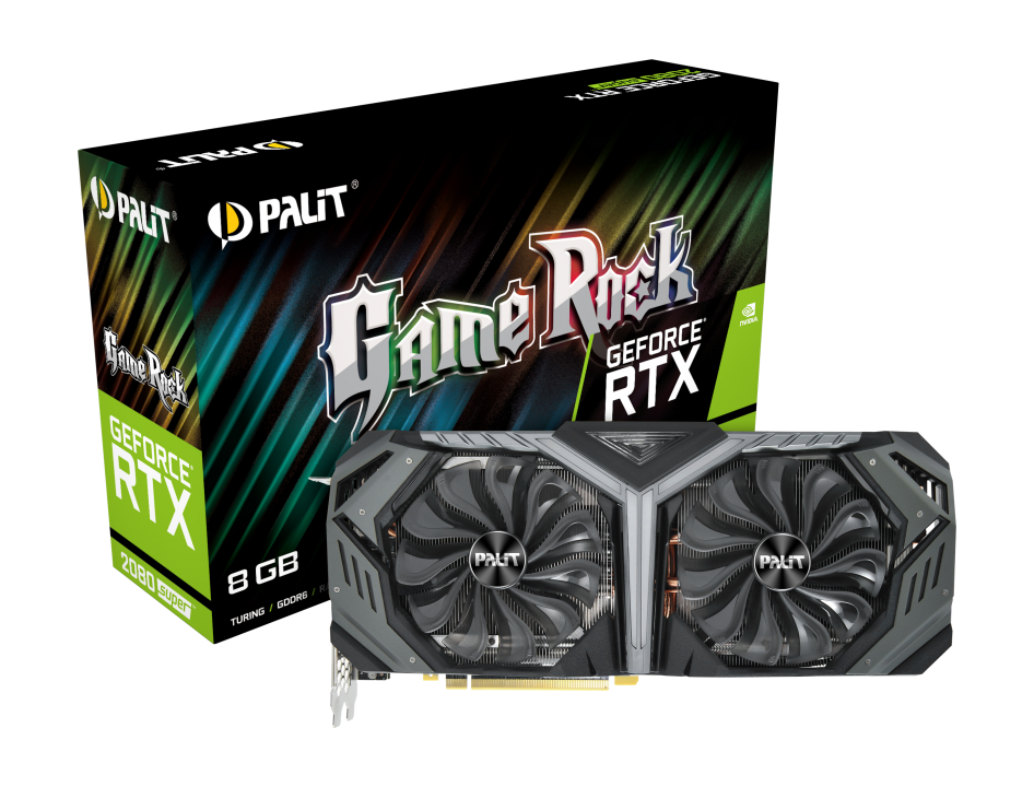 Placa Video Palit GeForce RTX 2080 Super GameRock 8GB GDDR6 256 biti