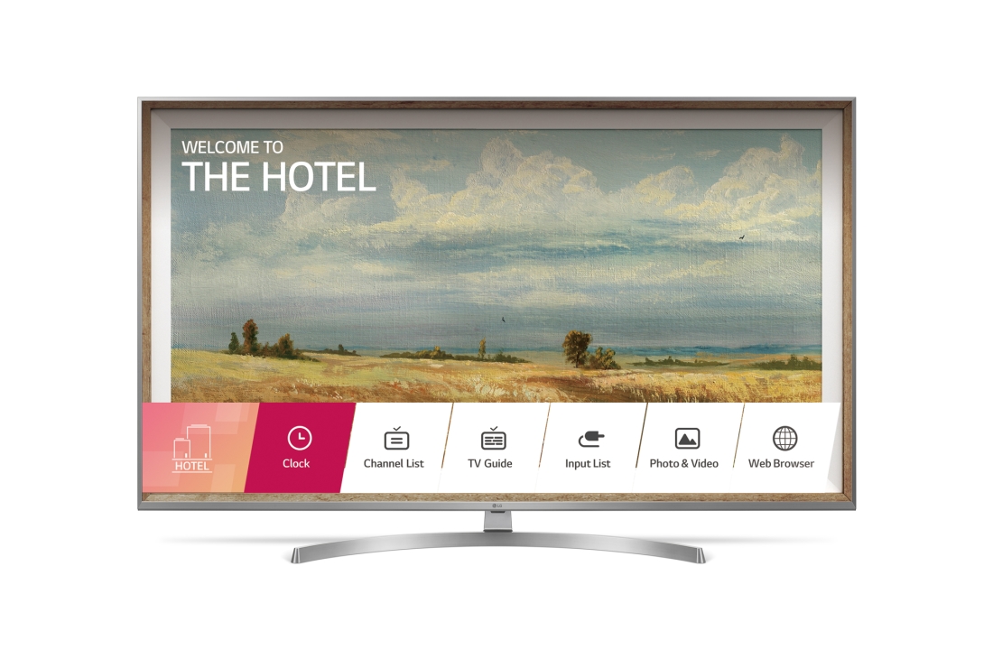 Televizor LED LG Smart TV 65UU761H Mod Hotel 165cm 4K Ultra HD Silver