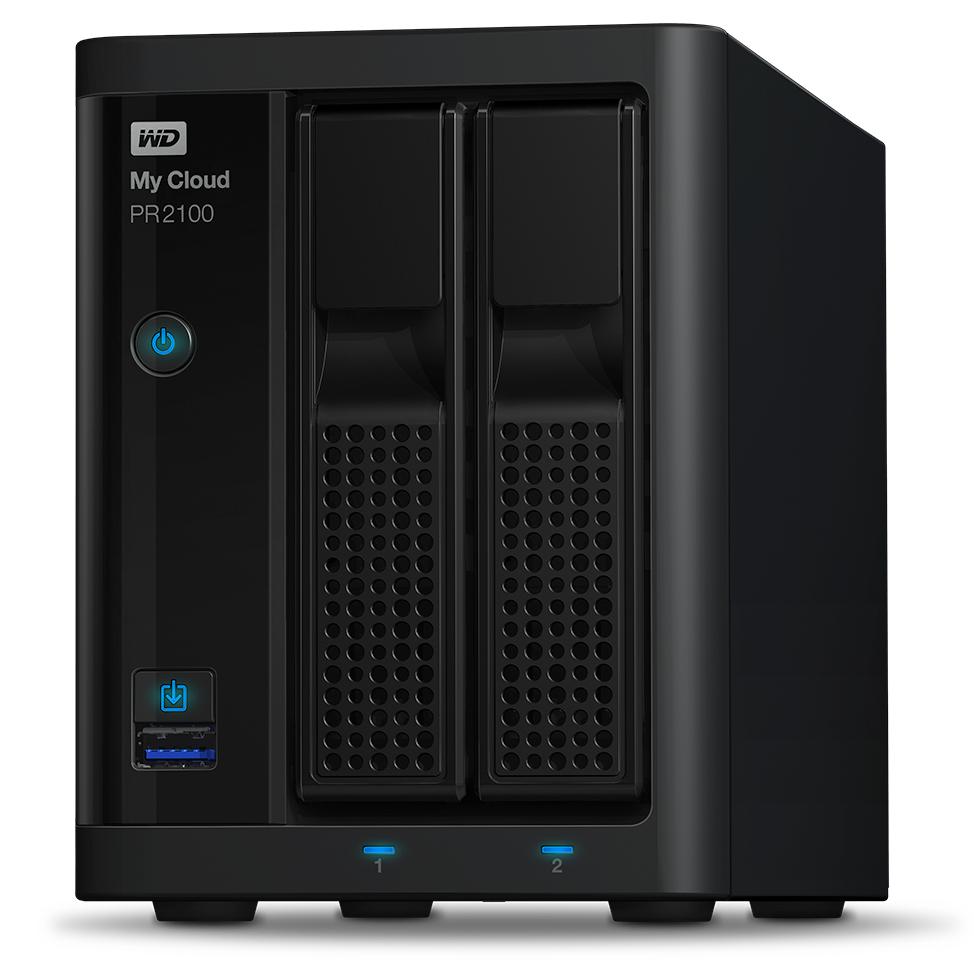 NAS Western Digital My Cloud Pro PR2100 2xGigabit 2-bay 2x6TB