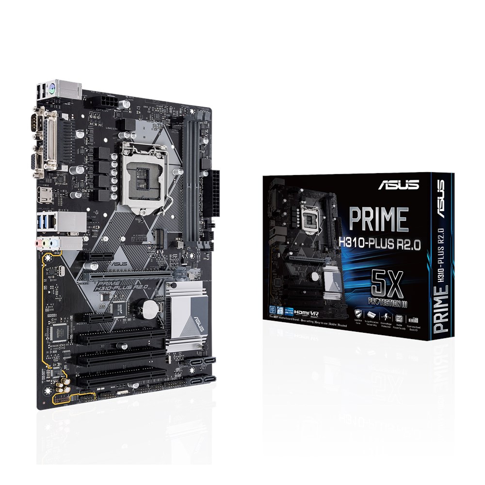 Placa de baza ASUS PRIME H310-PLUS R2.0 Socket 1151 v2