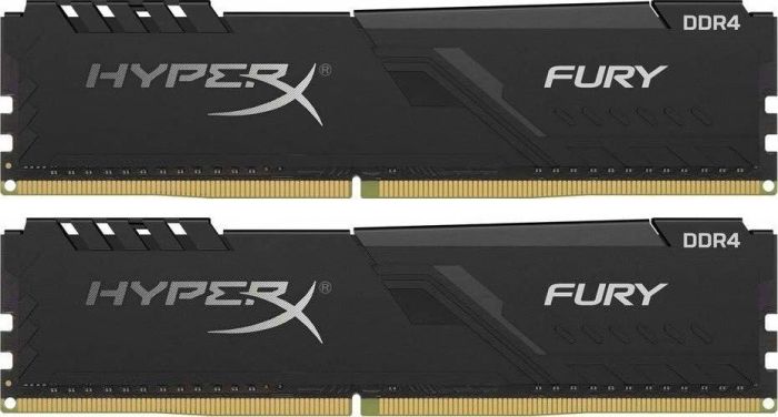 Memorie Desktop Kingston HyperX Fury Black HX432C16FB3K2/32 32GB(2 x 16GB) DDR4 3200MHz CL16