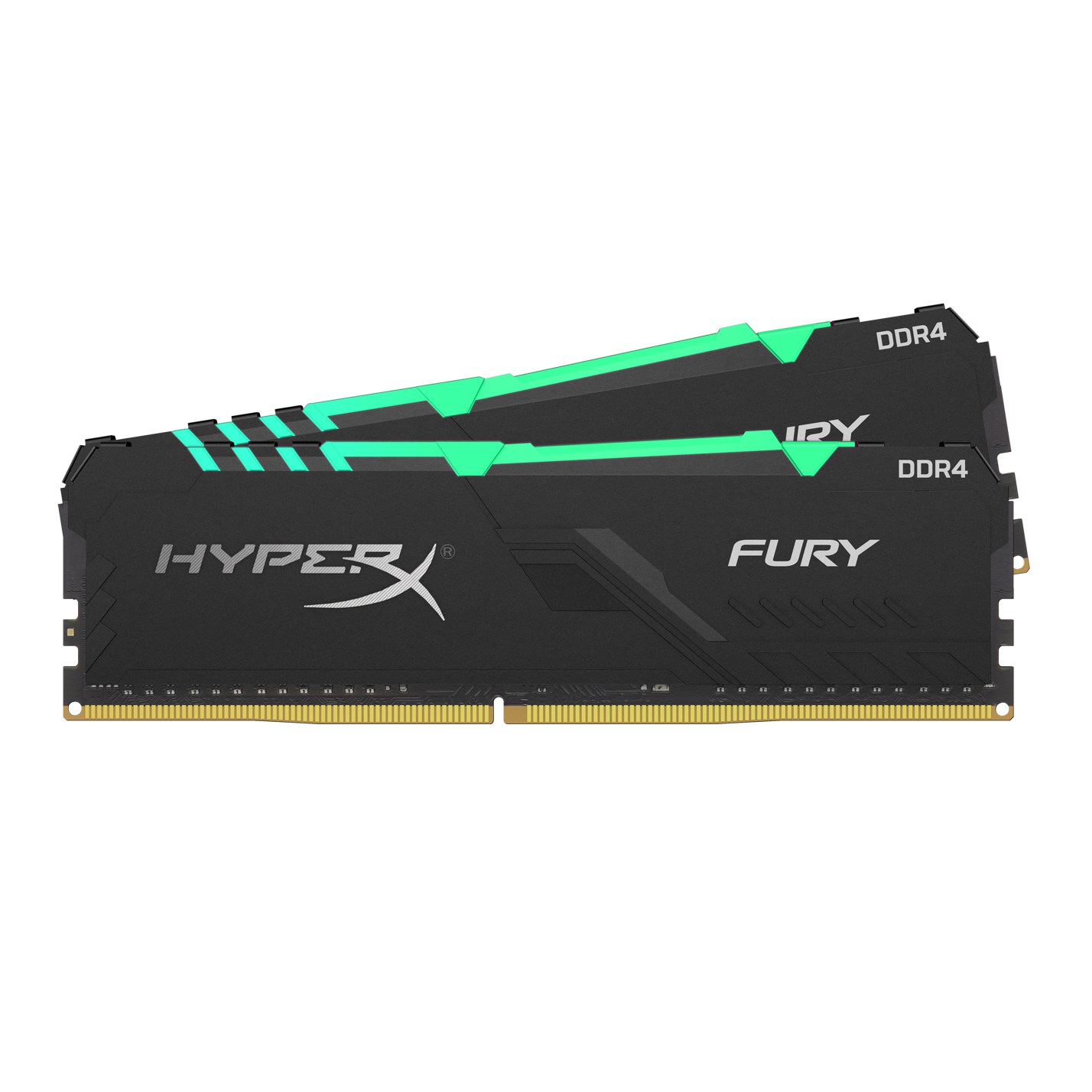 Memorie Desktop Kingston HyperX Fury RGB HX432C16FB3AK2/16 16GB(2 x 8GB) DDR4 3200MHz CL16