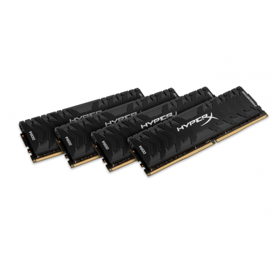 Memorie Desktop Kingston HyperX Predator HX430C15PB3K4/64 64GB(4 x 16GB) DDR4 3000MHz CL15 Black