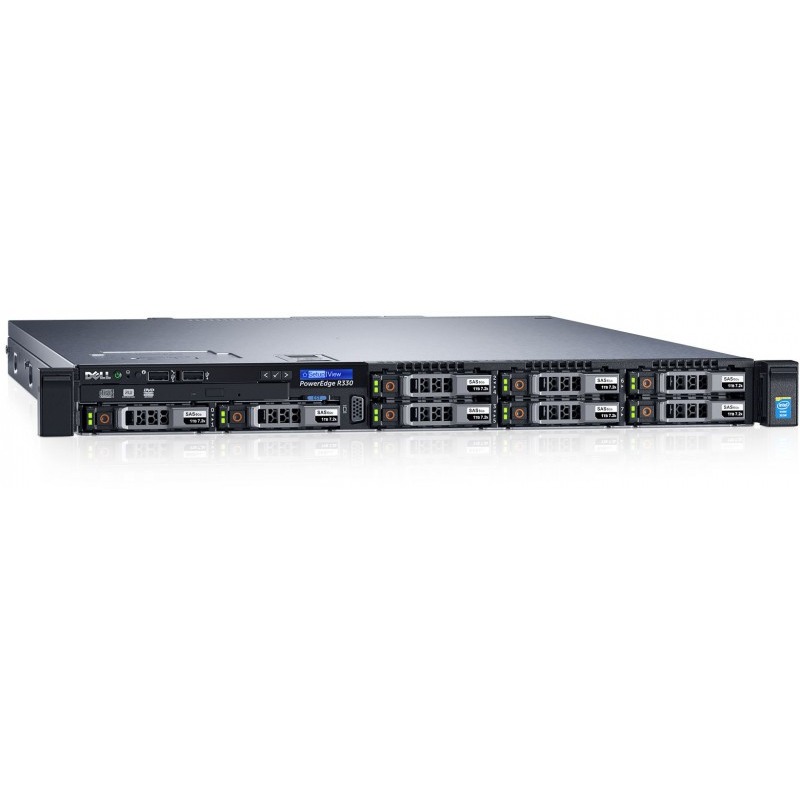 Server Dell PowerEdge R330 Intel Xeon E3-1220 v6 4GB RAM 1TB HDD 350W Dual Hot Plug