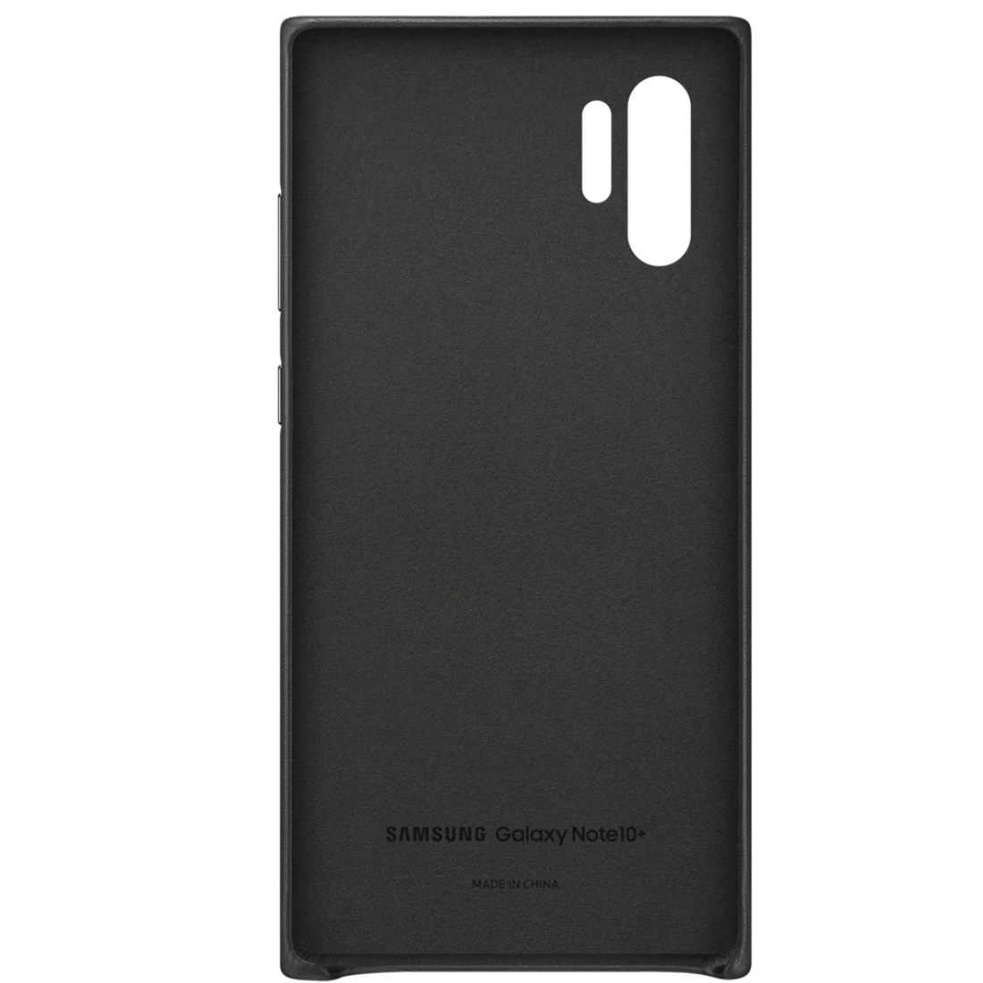 Capac protectie spate Samsung Leather Cover EF-VN975 pentru Galaxy Note 10 Plus (N975) Black