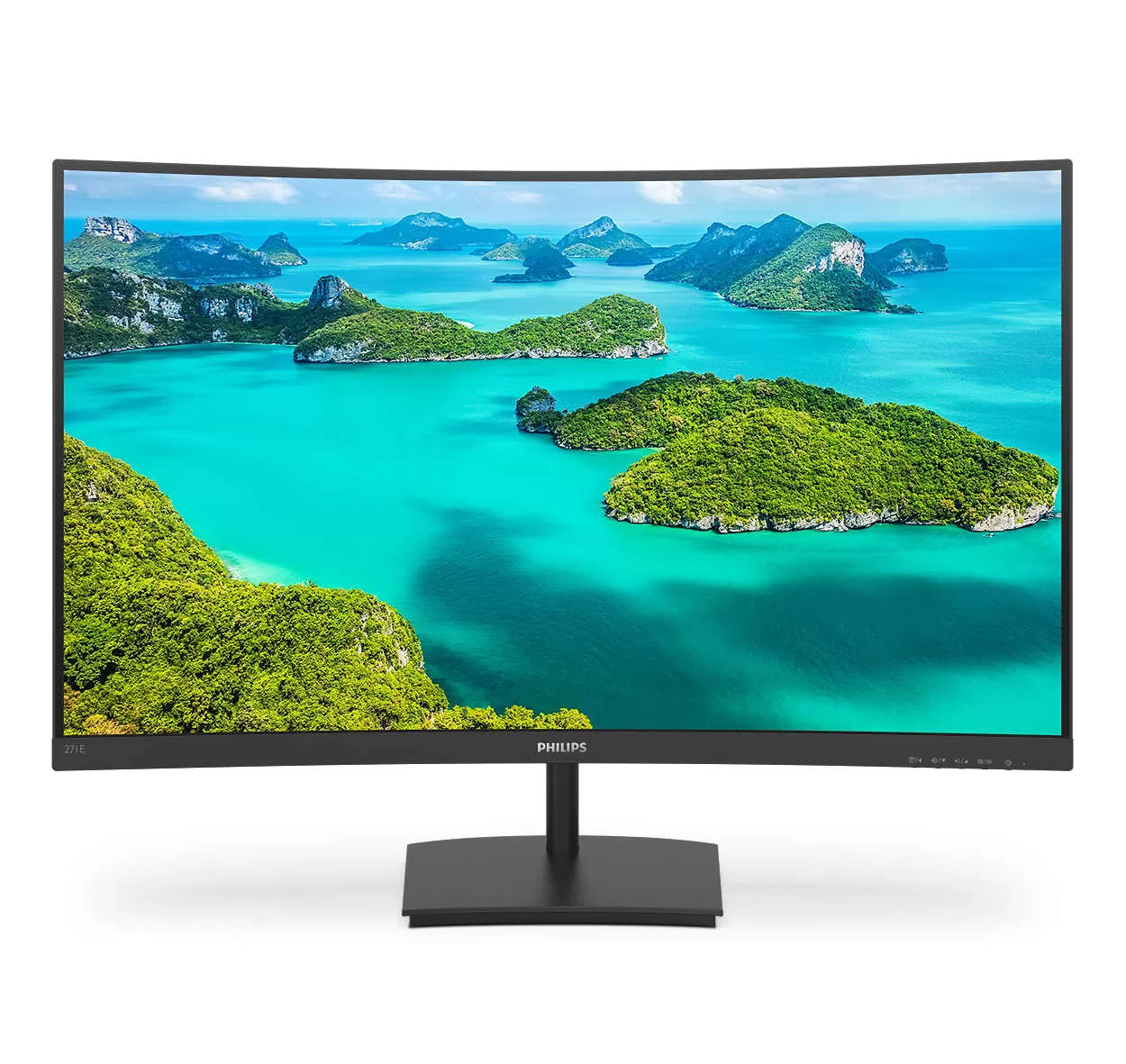 Monitor LED Philips 271E1SCA/00 27" Curbat Full HD 4ms Negru