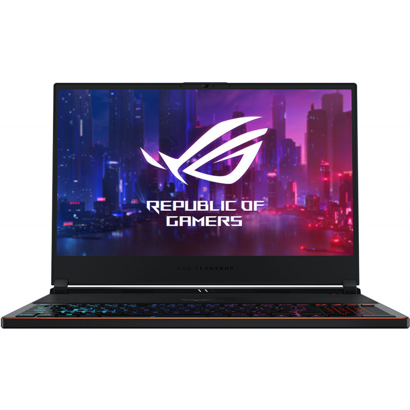 Notebook Asus ROG Zephyrus S GX531GXR 15.6 Full HD Intel Core i7-9750H RTX 2080 Max Q-8GB RAM 16GB SSD 1TB Windows 10 Home Negru