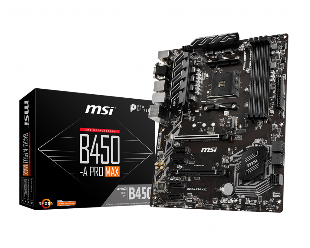 Placa de baza MSI B450-A PRO MAX Socket AM4