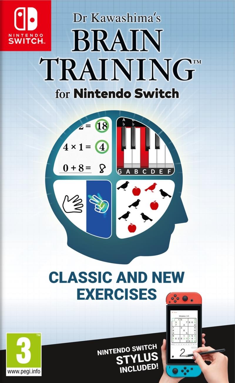 Dr. Kawashima’s Brain Training - Nintendo Switch