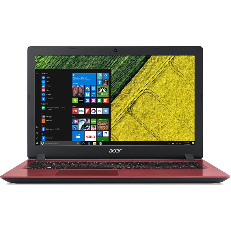 Notebook Acer Aspire A315-34 15.6 Full HD Intel Pentium N5000 RAM 4GB SSD 256GB Linux Rosu