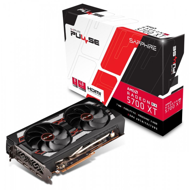 Placa Video Sapphire Radeon RX 5700 XT PULSE 8GB GDDR6 256 biti