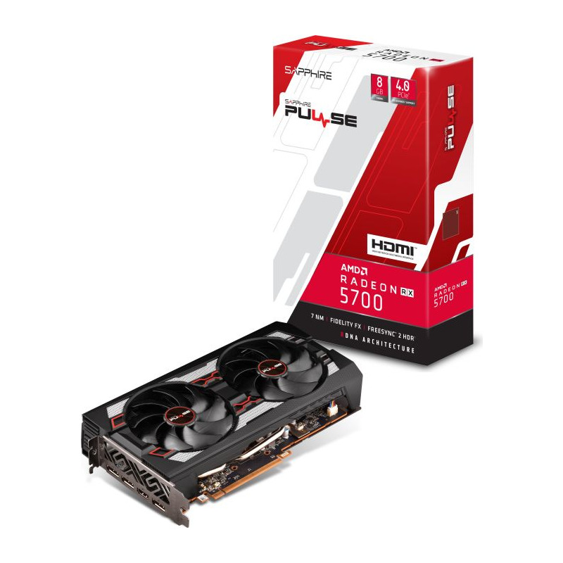 Placa Video Sapphire Radeon RX 5700 PULSE 8GB GDDR6 256 biti