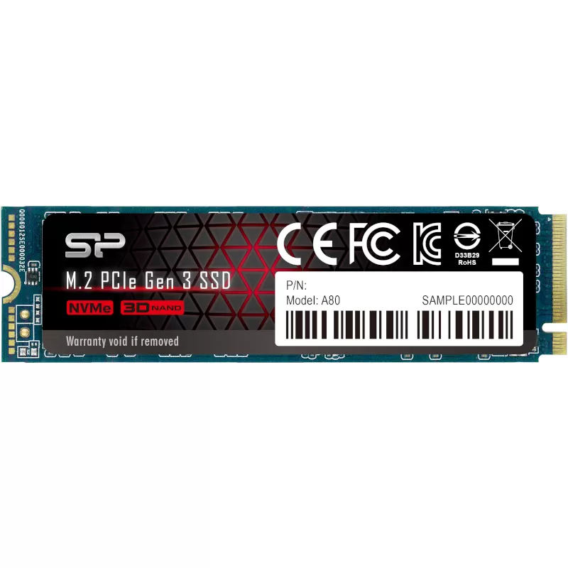 Hard Disk SSD Silicon Power P34A80 2TB M.2 2280