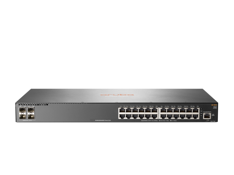 Switch HPE Aruba 2540 cu management fara PoE 24x1000Mbps-RJ45 + 4xSFP+