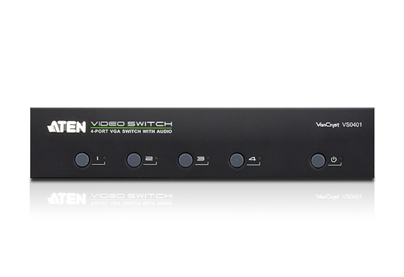 Switch VGA/Audio Aten VS0401 4 porturi Rezolutie 1920x1440