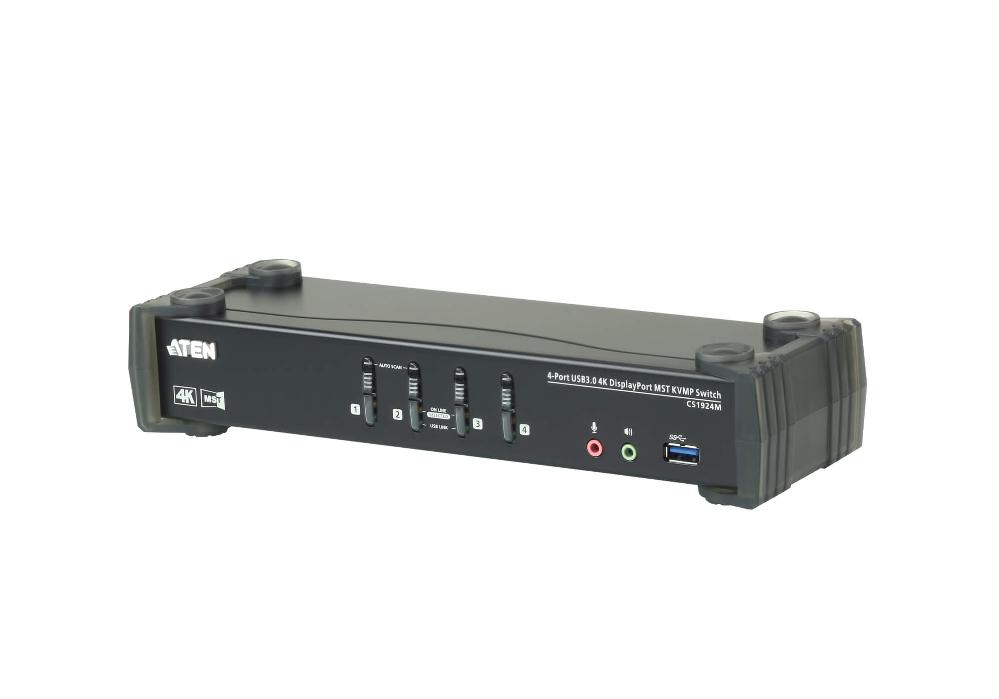 Switch KVMP Aten CS1924M 4 porturi Rezolutie 4096 x 2160