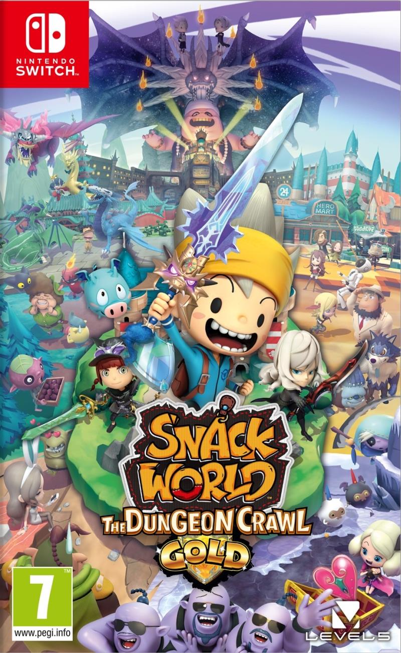 Snack World The Dungeon Crawl Gold - Nintendo Switch