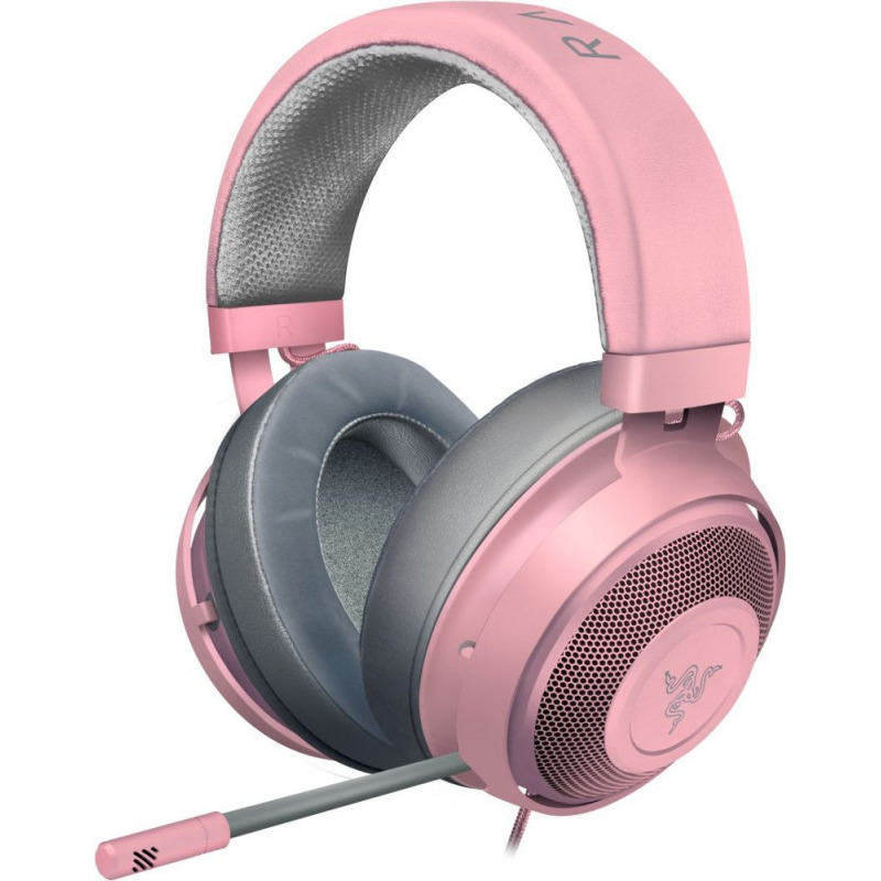 Casti Gaming cu microfon Razer Kraken Quartz Edition