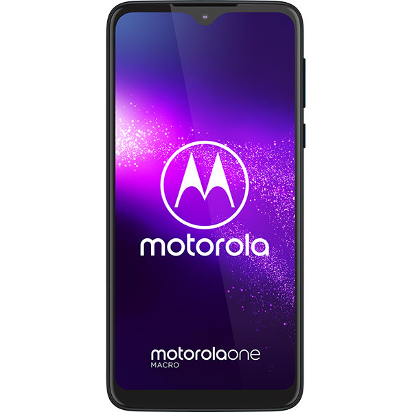 Telefon Mobil Motorola One Macro 64GB Flash 4GB RAM Dual SIM 4G Blue