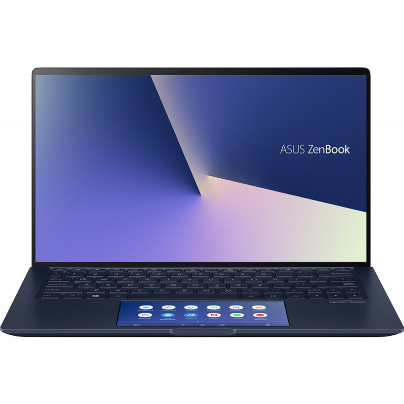 Ultrabook Asus ZenBook UX334FLC 13.3 Full HD Intel Core i7-10510U MX250-2GB RAM 16GB SSD 1TB Windows 10 Pro Albastru
