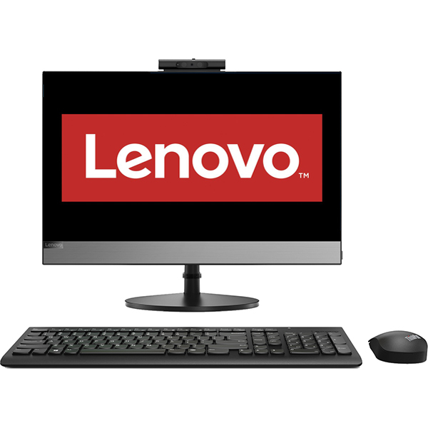 Sistem All-In-One Lenovo V530-22ICB 21.5 Full HD Intel Core i5-9400T RAM 8GB SSD 256GB Windows 10 Pro Negru