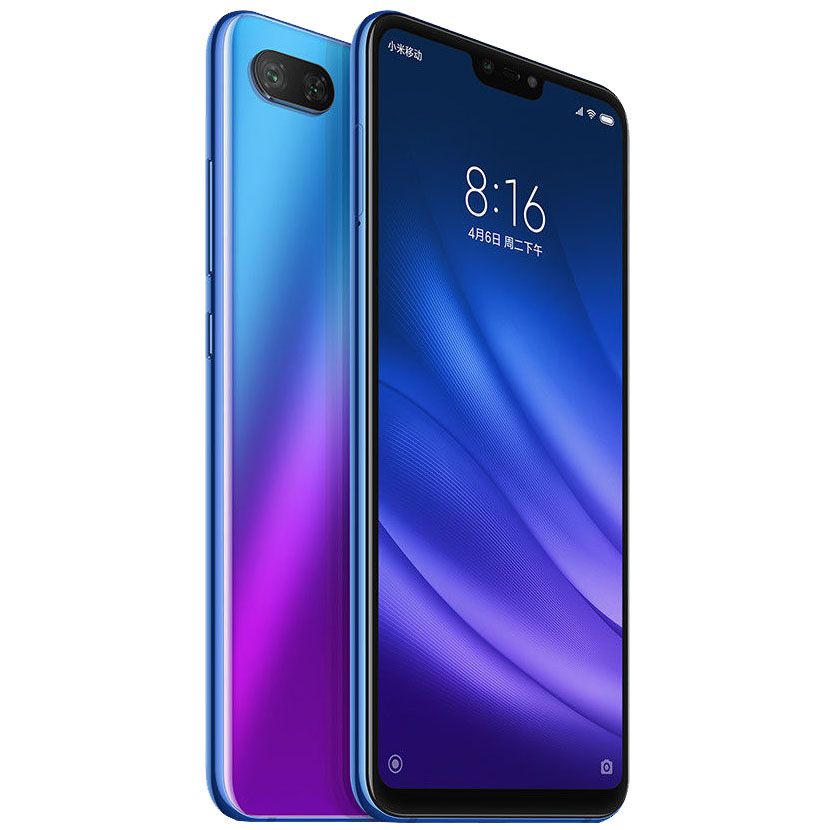 Telefon Mobil Xiaomi Mi 8 Lite 128GB Flash 6GB RAM Dual SIM 4G Aurora Blue