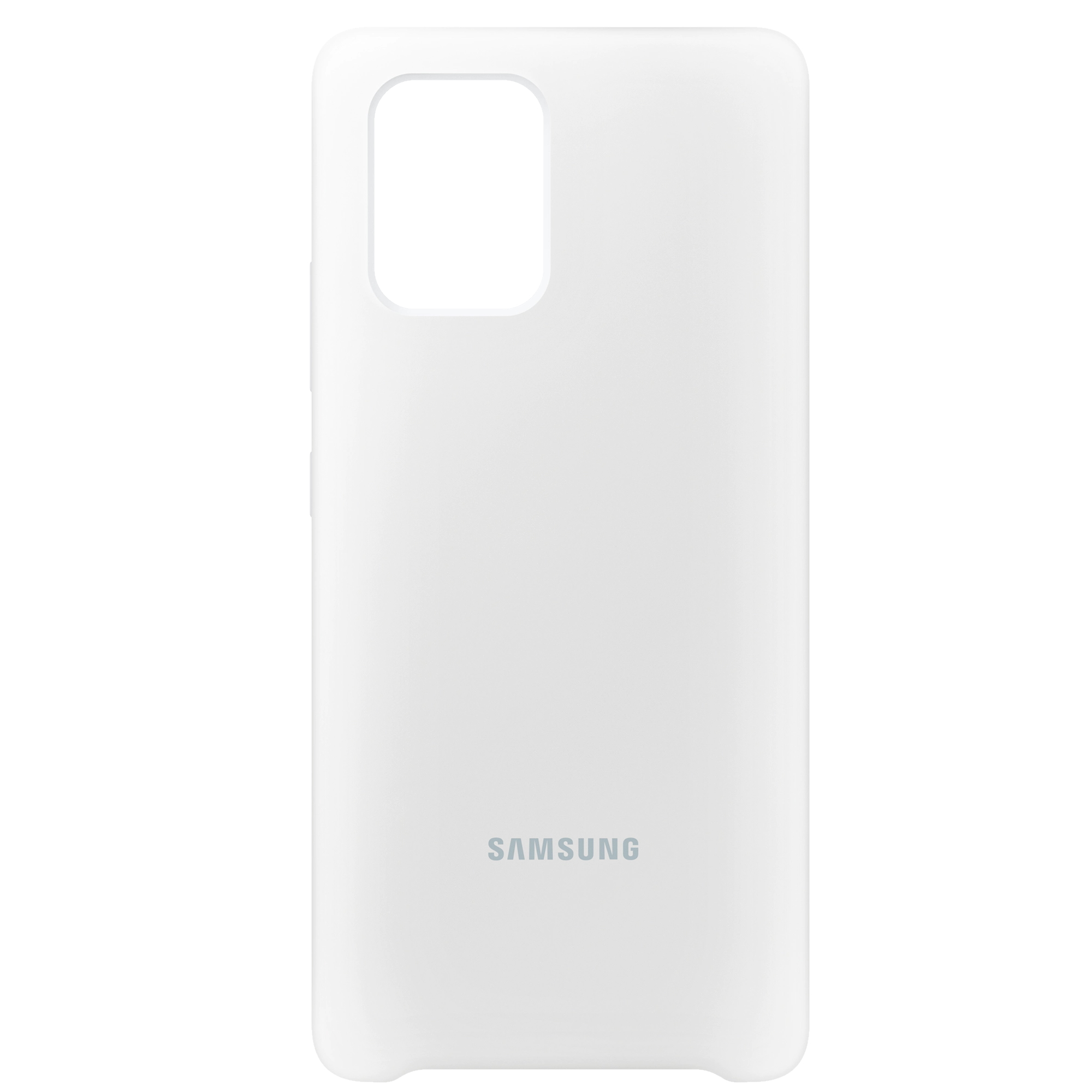 Capac protectie spate Samsung Silicone Cover EF-PG770 pentru Galaxy S10 Lite (G770) White