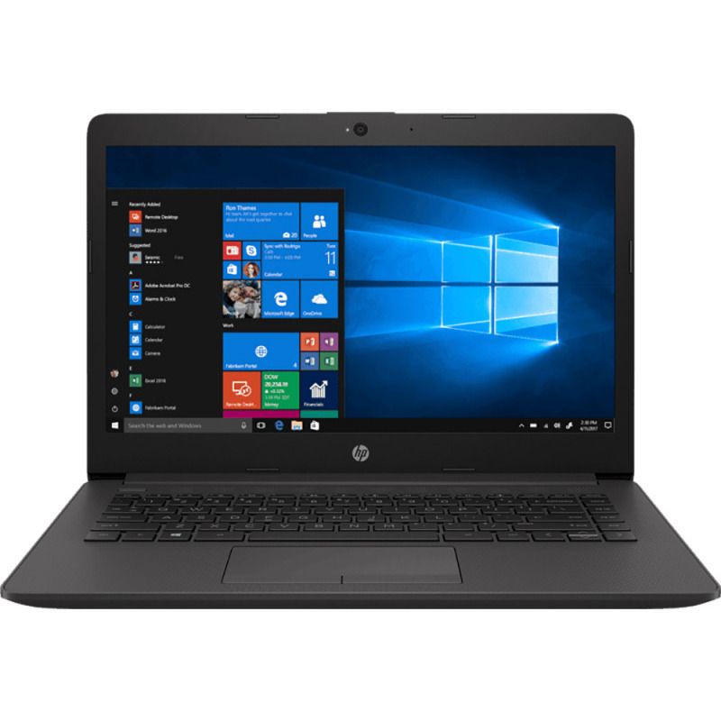 Notebook HP 240 G7 14 HD Intel Core i3-7020U RAM 8GB SSD 256GB FreeDOS Negru