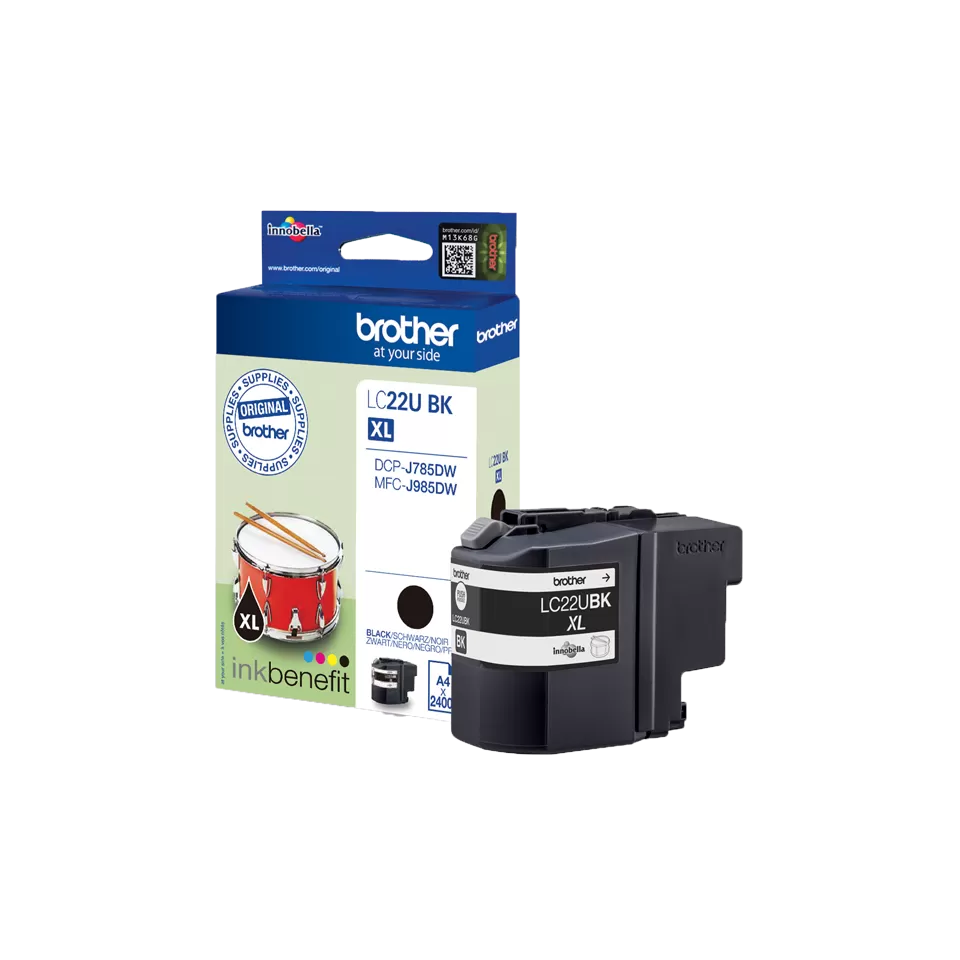 Cartus InkJet Brother LC22UBK 2400 pagini Black