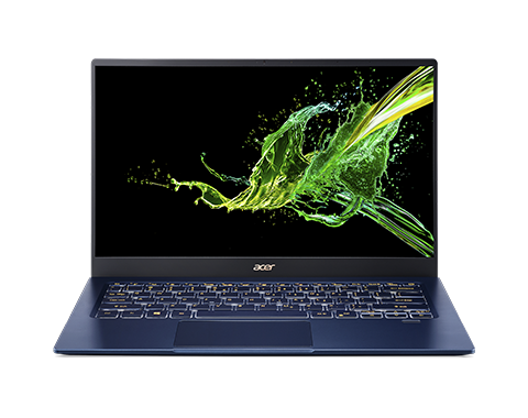 Ultrabook Acer Swift 5 SF514-54T 14 Full HD Touch Intel Core i7-1065G7 RAM 16GB SSD 512GB Windows 10 Pro Albastru